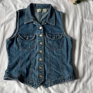 GAP Indigo Denim Vest